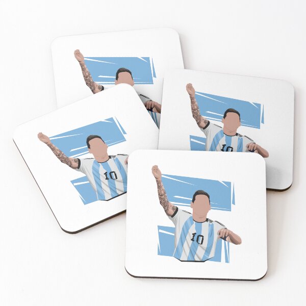Item preview, Messi Singing with Crowd World Cup 2022 designed and sold by Lara Samuel.