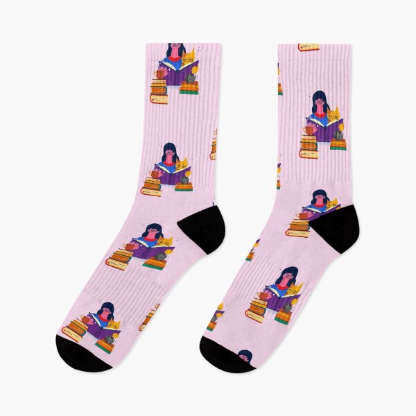 Item preview, Reading With My Cats designed and sold by Yasmine Mohammed.