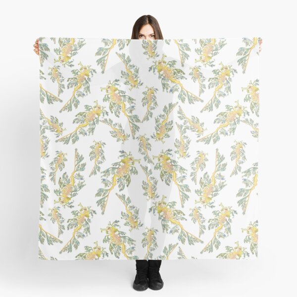 Leafy Sea Dragon Repeat Scarf