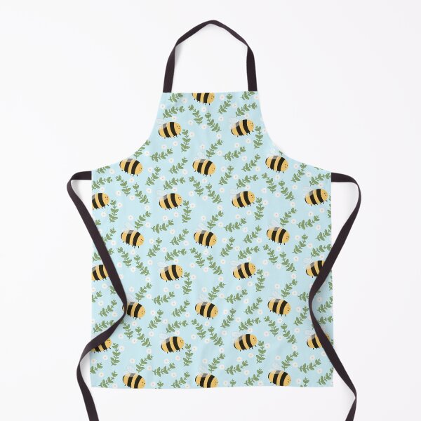 Item preview, Bumble Bees Floral Pattern designed and sold by Lunamise.