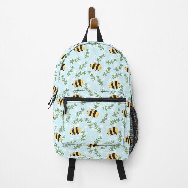 Item preview, Bumble Bees Floral Pattern designed and sold by Lunamise.