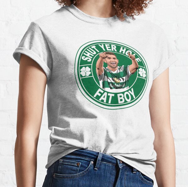 Shut Yer Hole Fat Boy (Greg Taylor Glasgow Celtic) Classic T-Shirt