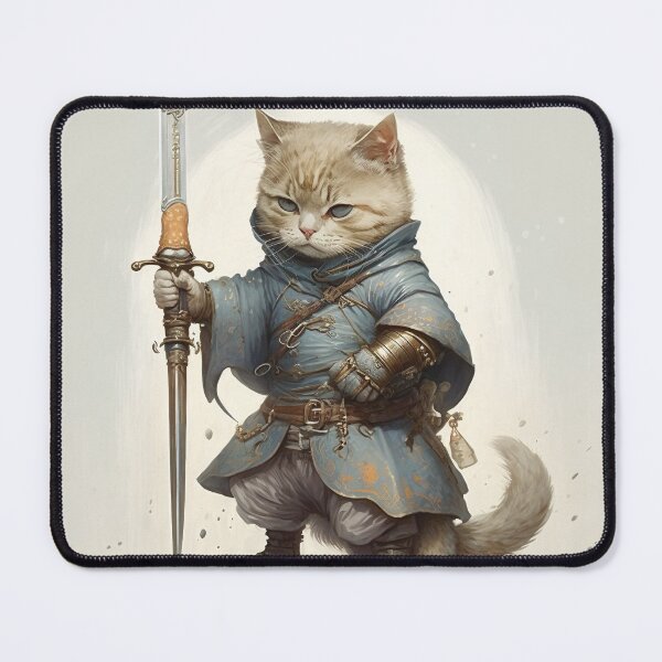 Item preview, Knight cat designed and sold by nicolinedesigns.