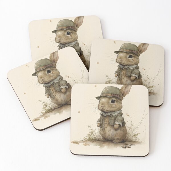 Item preview, An adventurous bunny designed and sold by nicolinedesigns.