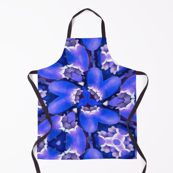 Item preview, Blue Flower Hyacinths Pattern designed and sold by Patternflower.