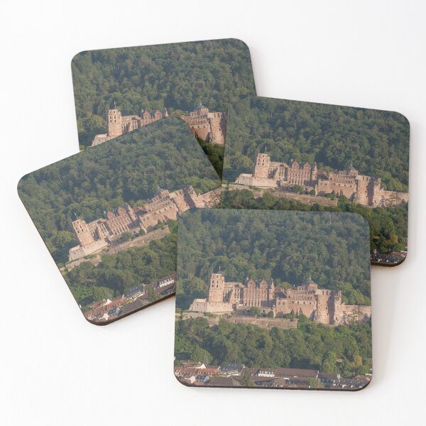 Item preview, View of the old town and Heidelberg Castle from the Philosophenweg designed and sold by Torsten  Krüger.