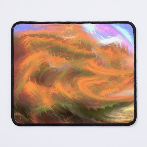 Item preview, Abstract Artwork Orange Strokes designed and sold by diezitrones.