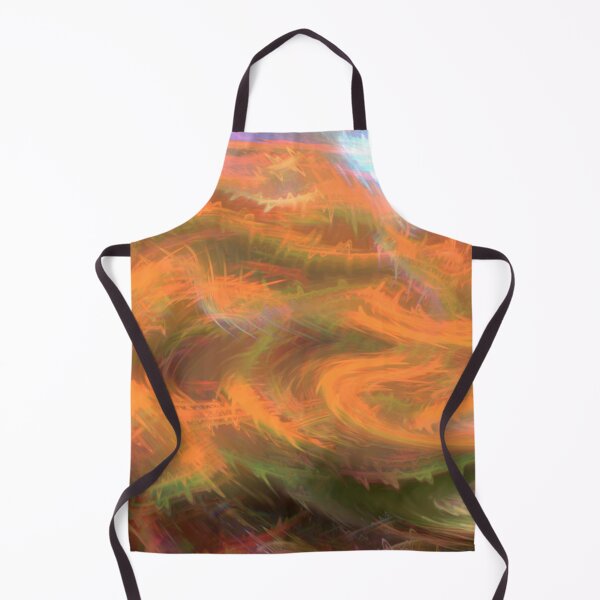 Item preview, Abstract Artwork Orange Strokes designed and sold by diezitrones.