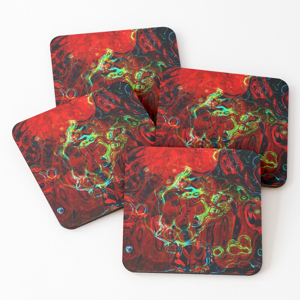 Item preview, Coasters (Set of 4) designed and sold by AgentSlimepunk.