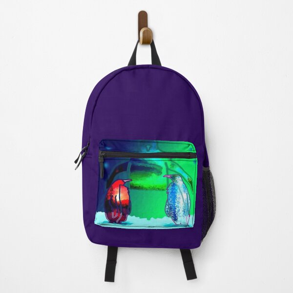 Item preview, Northern light penguins of the north designed and sold by Chloemcglinchey.