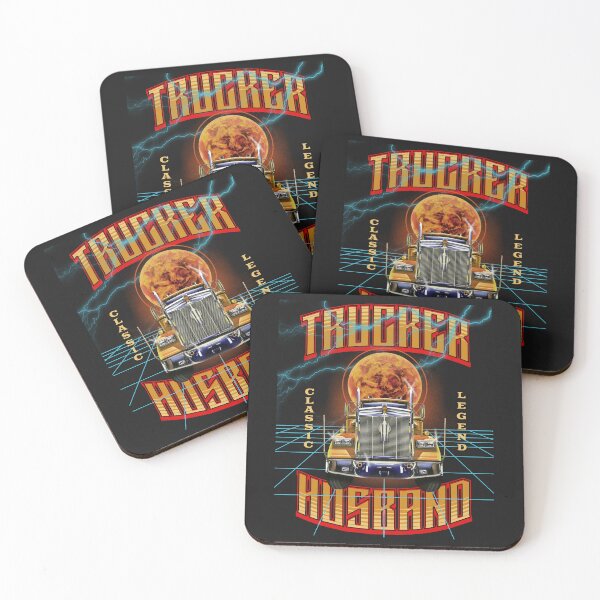 Item preview, HUSBAND DAD TRUCKER LEGEND designed and sold by R B Chrystal.