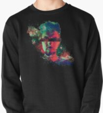 Antisepticeye Galaxy Watercolor Black Background Pullover