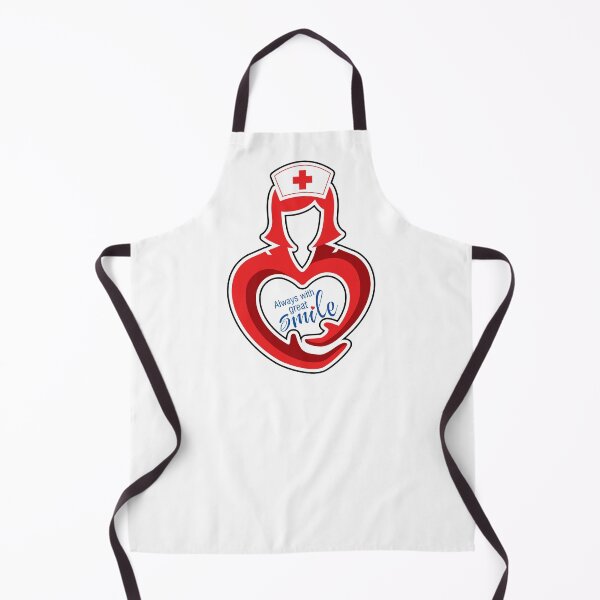 Item preview, The nursing always with great smile, nurse practitioner, nursing school, hospital, nursing student,  designed and sold by DesignIndiaStar.