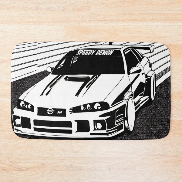 Item preview, Nissan skyline r34 tuned artwork black and white designed and sold by Nakumis-shop.