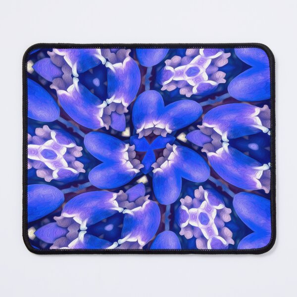 Item preview, Blue Flower Hyacinths Pattern designed and sold by Patternflower.