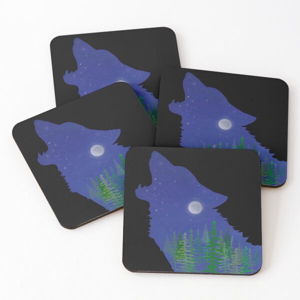 Item preview, Full Wolf Moon designed and sold by Janet Burns.
