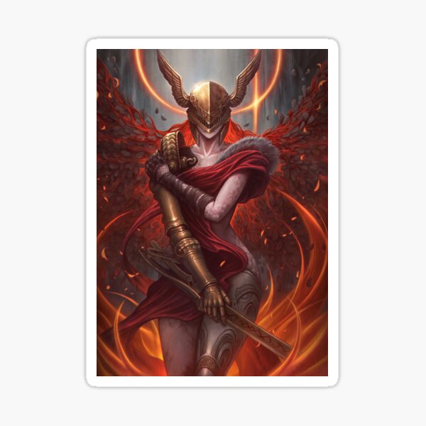 Malenia Goddess Of Rot Elden Ring Sticker For Sale By WorldOfWeebs   St,small,507x507 Pad,600x600,f8f8f8 