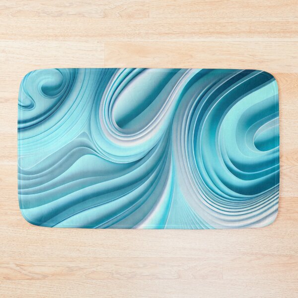 Item preview, "Anaya" - Aqua Blue - A Graphic Design Collection Inspired by the Depth and Brilliance of Water designed and sold by HiArtify ❤️.