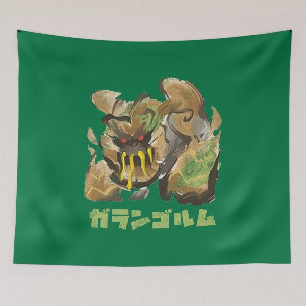Item preview, Monster Hunter Rise Sunbreak Garangolm Kanji designed and sold by StebopDesigns.