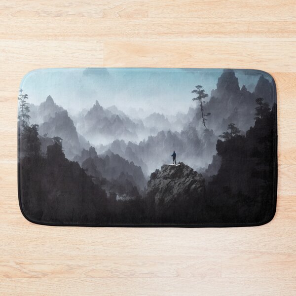 Item preview, Mistical cliff, contemplating designed and sold by HappyBlackMoona.