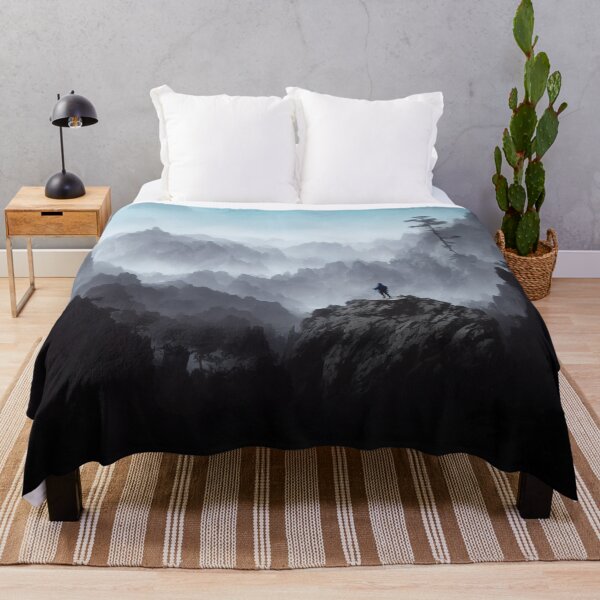 Item preview, Mistical cliff, contemplating designed and sold by HappyBlackMoona.