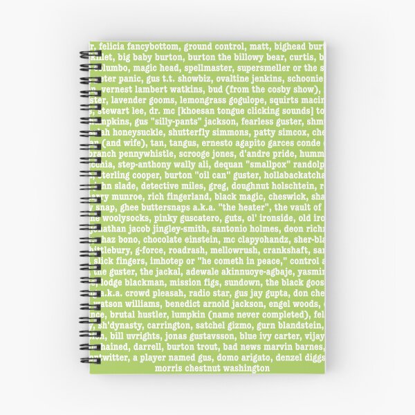 Item preview, Gus Nicknames designed and sold by Tom Hillmeyer.
