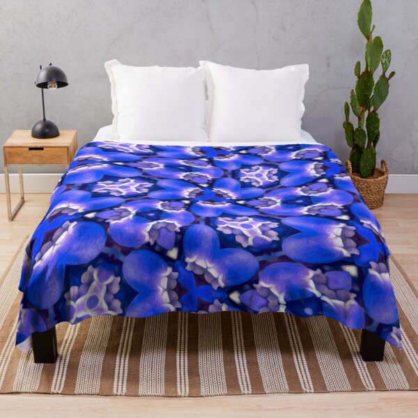 Item preview, Blue Flower Hyacinths Pattern designed and sold by Patternflower.