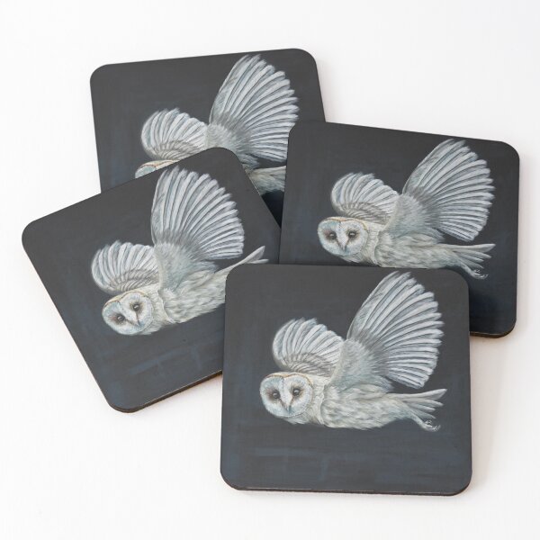 Item preview, Barn owl on night flight designed and sold by Debbie’s Sketchbook.