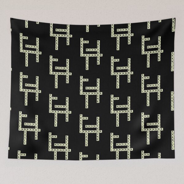 Item preview, Scrabble de raza de perro designed and sold by CheesyPetDesign.