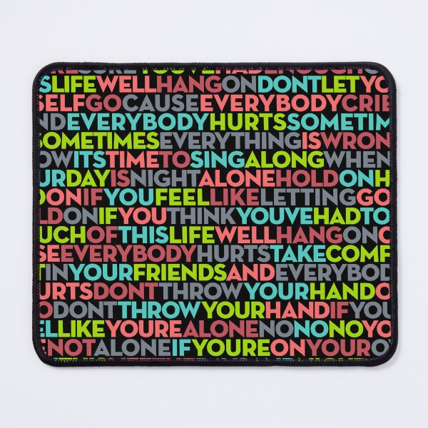 Item preview, Everybody Hurts - R.E.M. (lyrics) v.4 designed and sold by x1brett.