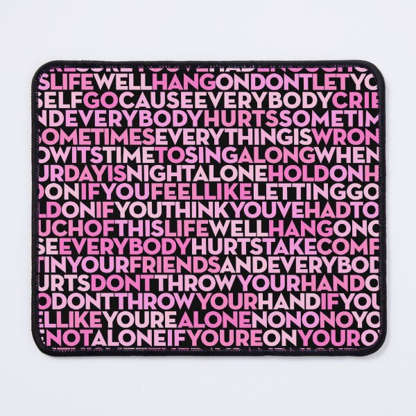 Item preview, Everybody Hurts - R.E.M. (lyrics) v.6 designed and sold by x1brett.