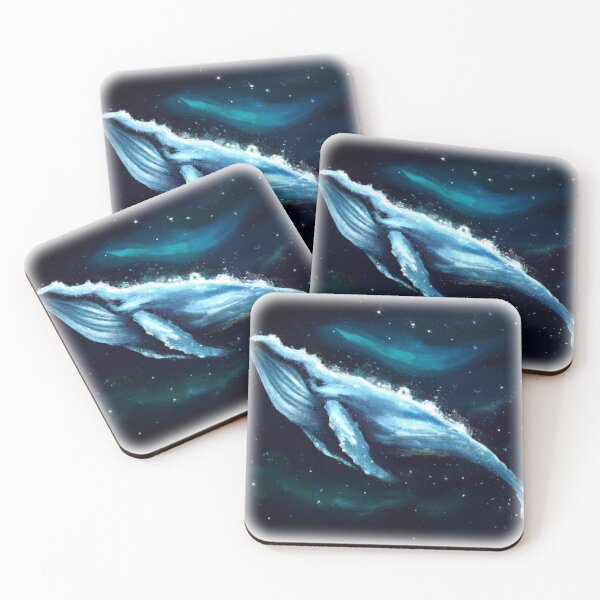 Item preview, Whale floating in space designed and sold by Perryfranken.