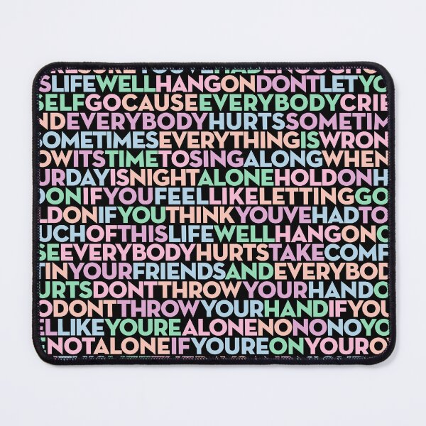 Item preview, Everybody Hurts - R.E.M. (lyrics) v.7 designed and sold by x1brett.