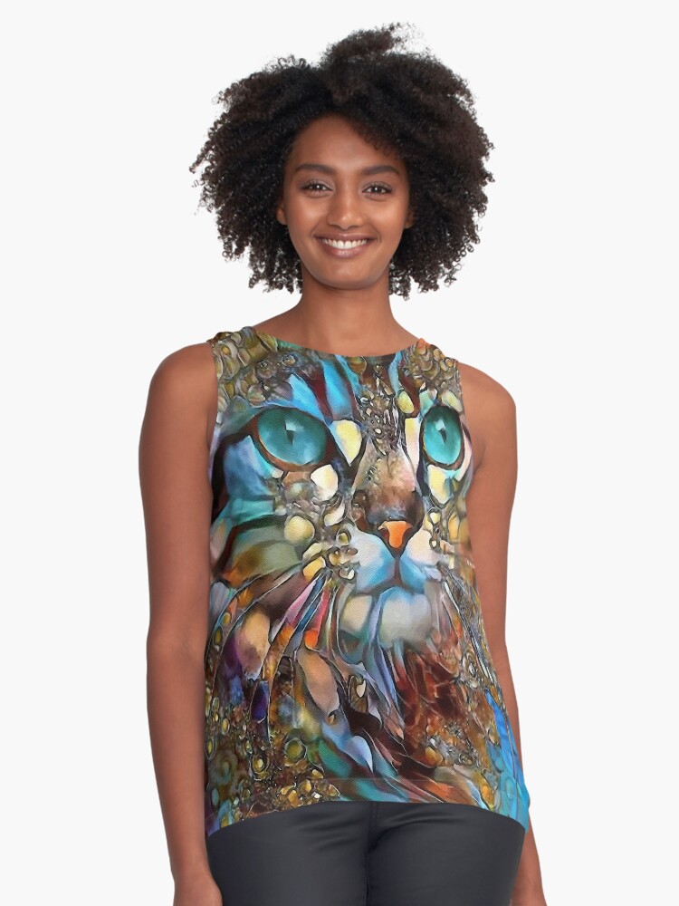 Item preview, Sleeveless Top designed and sold by salomitata.