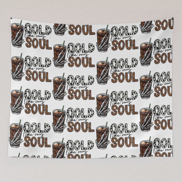 Item preview, Cold Like my Soul Iced Coffee designed and sold by FortuneCookieTs.