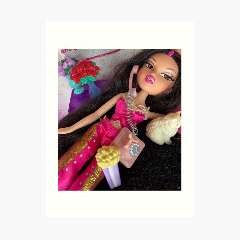 Bratz Jade fashion style chilling in bed with her kitty cat iPad Case &  Skin for Sale by BCHShauni