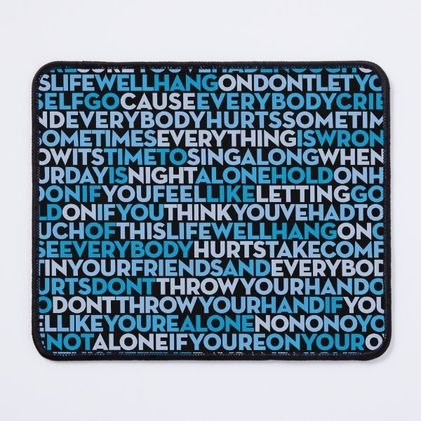 Item preview, Everybody Hurts - R.E.M. (lyrics) v.8 designed and sold by x1brett.