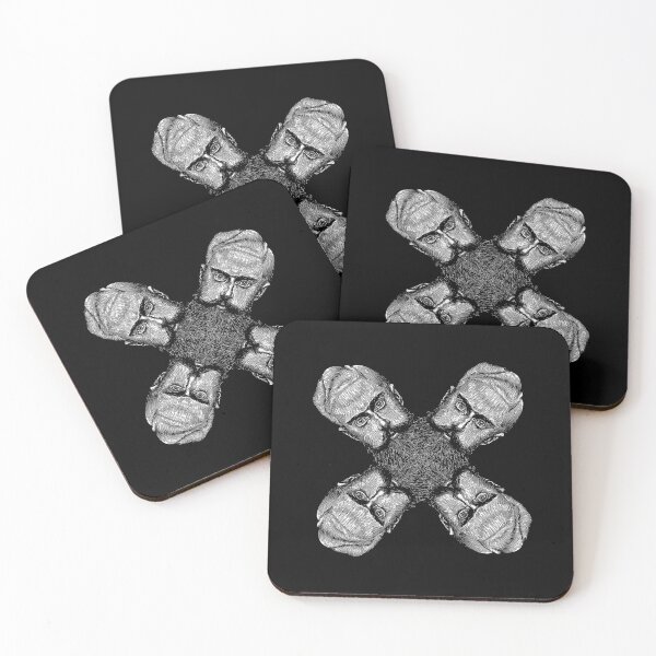 Item preview, Escher Self Portrait Pattern Design designed and sold by Lick-Design.