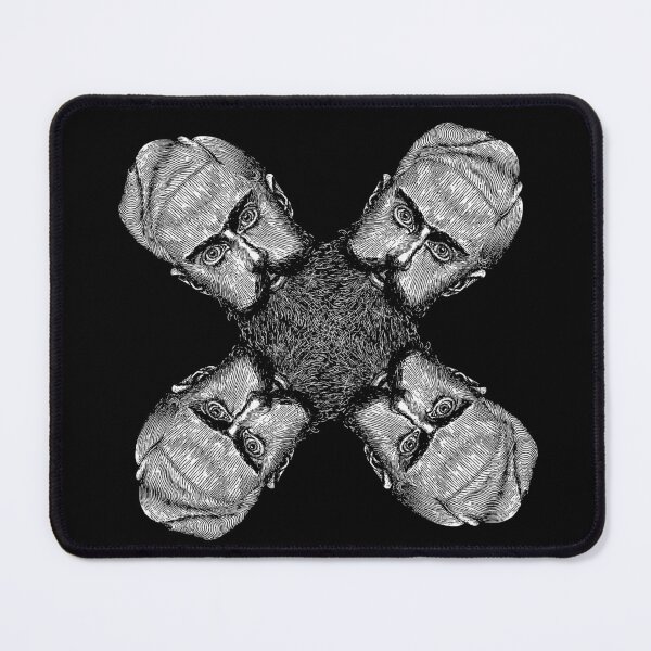 Item preview, Escher Self Portrait Pattern Design designed and sold by Lick-Design.