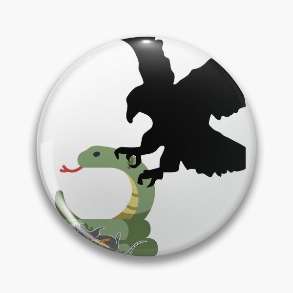 Item preview, Funny eagle and snake designed and sold by youzershop2000.