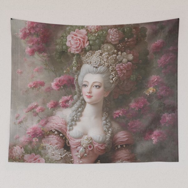 Item preview, Marie Antoinette - Baroque Roses Queen designed and sold by Tau Tia L Douglass.