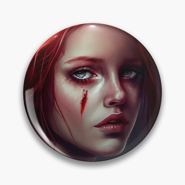 Item preview, Red-haired beautiful fantasy sorceress. designed and sold by Maniock.