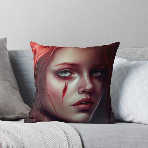 Item preview, Red-haired beautiful fantasy sorceress. designed and sold by Maniock.