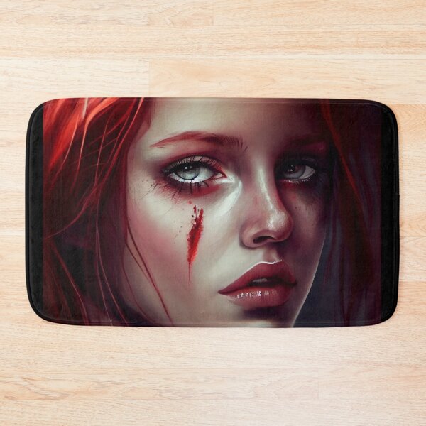 Item preview, Red-haired beautiful fantasy sorceress. designed and sold by Maniock.