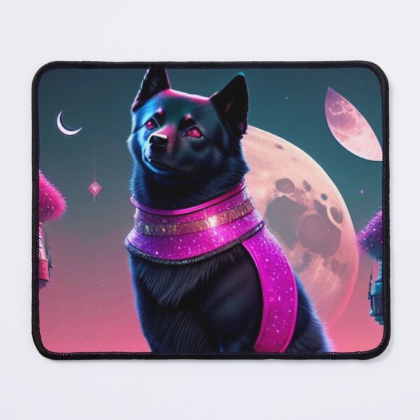 Item preview, Glowy Schipperke designed and sold by Nocturne  Paws.