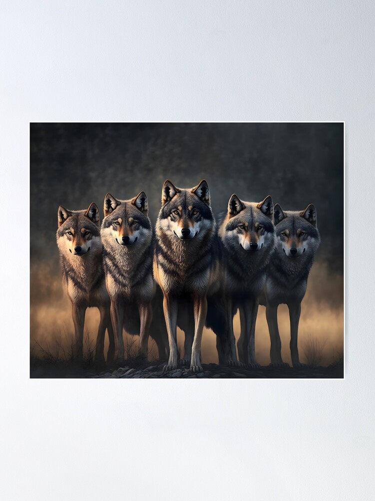 The Desert Wolves - 12インチ2枚セット fposter,medium,wall_texture,