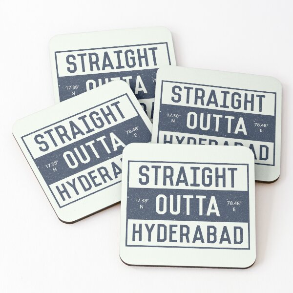 Item preview, Straight Outta Hyderabad | Telugu | Funny Indian Quotes designed and sold by DrawingBoard.