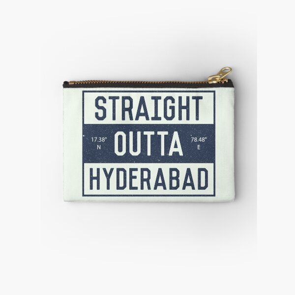 Item preview, Straight Outta Hyderabad | Telugu | Funny Indian Quotes designed and sold by DrawingBoard.