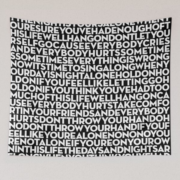 Item preview, Everybody Hurts - R.E.M. (lyrics) v.10 designed and sold by x1brett.