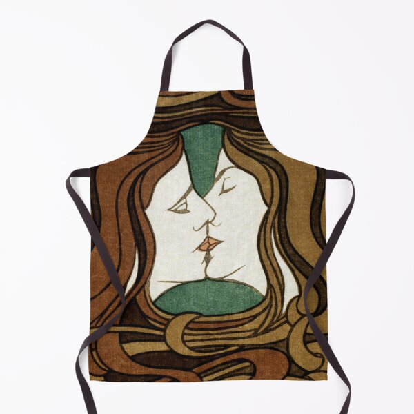 Item preview, The Kiss (1898) by Peter Behrens designed and sold by cjgraphic.